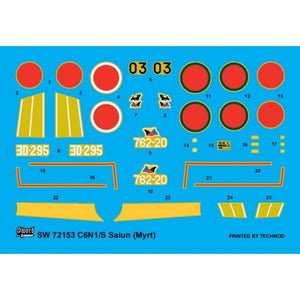 Sword 72153 Nakajima C6N1/S Myrt 1/72 – imagen 3