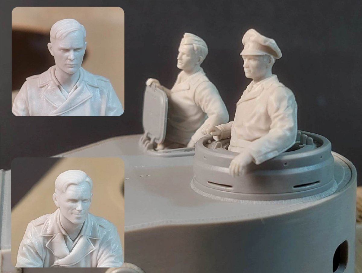 Panzer Art FI35-180 Équipage de char Tiger Waffen-SS 1/35