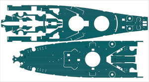 Pontos 37026FB USS BB-63 Missouri 1945 Advanced Detail Up Set (Deck Blue 20B stained wooden deck) 1/350 – Bild 8