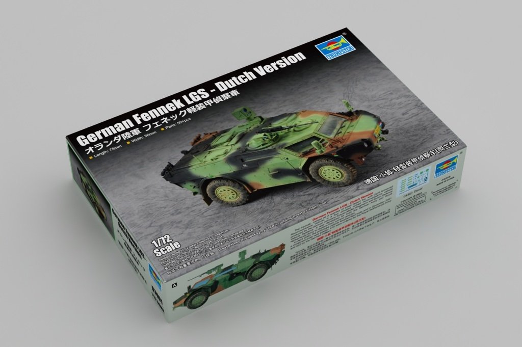 Trumpeter 07401 German Fennek LGS - Dutch Version 1/72 – zdjęcie 2