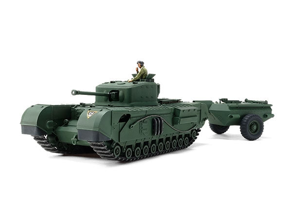 Tamiya 32594 British Tank Churchill Mk. VII Crocodile 1/48 – immagine 2