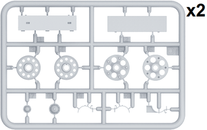 MiniArt 37033 T-34/85 SEA STAR WHEELS SET 1/35 – zdjęcie 3