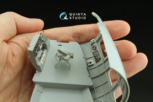Quinta Studio QD32236 Boeing B-17E/F Navigator, bombardier, waist and tail gunners compartments. 3D-Printed coloured Interior (HK models) 1/32 – immagine 9