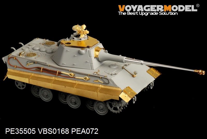 Voyager Model PE35505 WWII German E-50 Tank for TRUMPETER 01536 1/35 – imagen 8