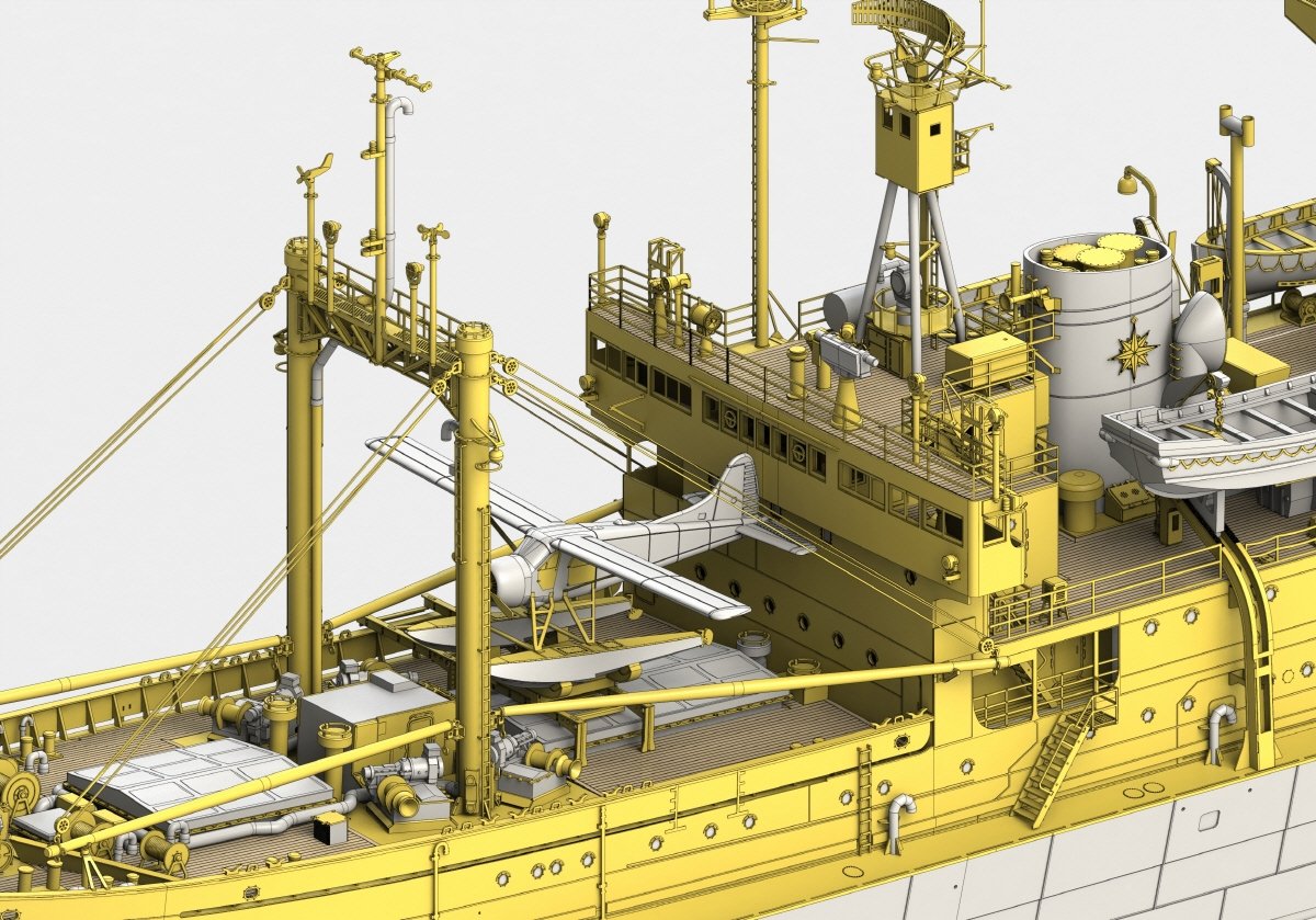 Pontos 25001R1 SOYA Antarctica Observation Ship 3rd. Corps 1/250 – image 7