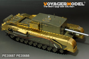 Voyager Model PE35688 WWII British Churchill 3inch gun 20 CWT Gun Fenders For AF35253 1/35 – image 4