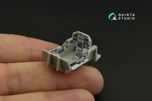 Intérieur imprimé en 3D et coloré sur papier décalcomanie Quinta Studio QDS-48277 F/A-18A (HobbyBoss) (Petite version) 1/48 – image 11