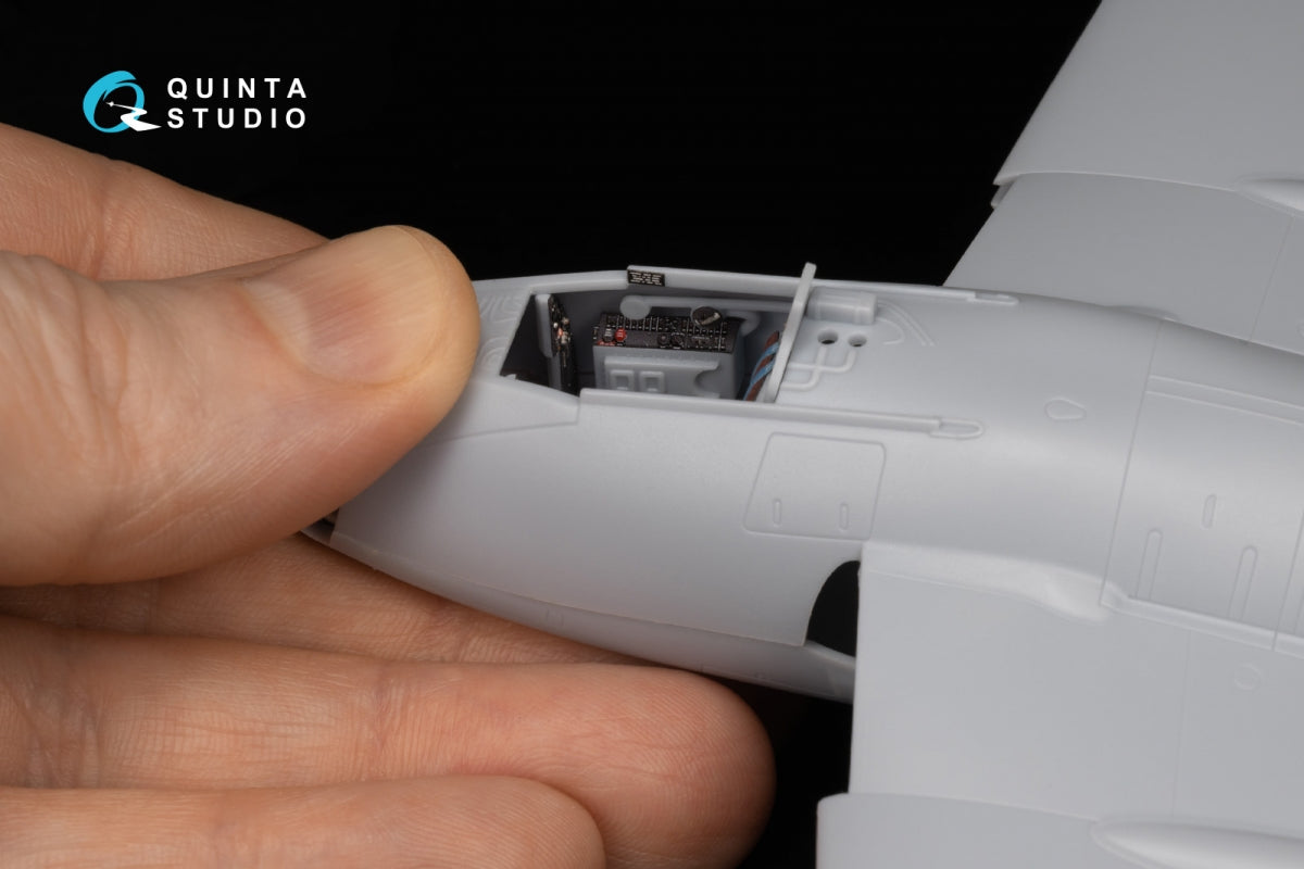 Quinta Studio QD48338 DH Vampire FB.5/FB.9 3D-Printed coloured Interior on decal paper (Airfix) 1/48 – immagine 13