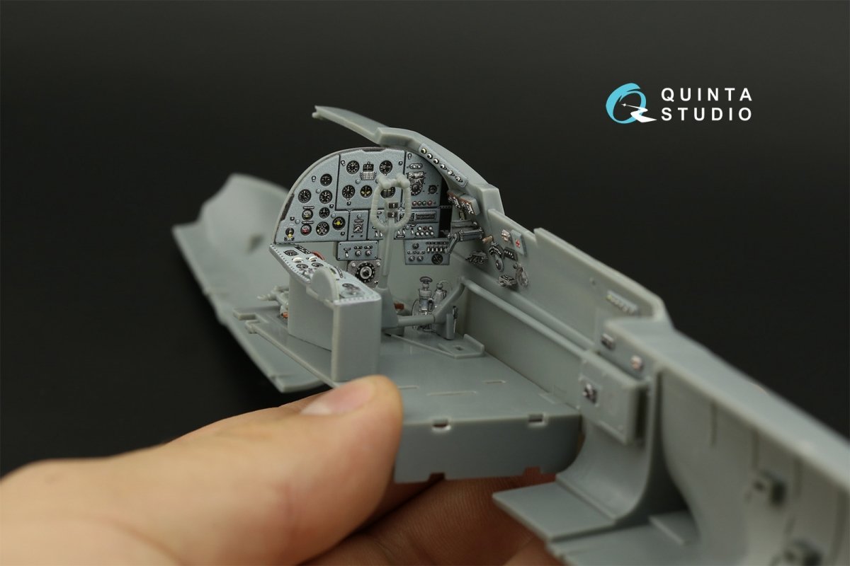 Quinta Studio QD32154 IL-2M3 3D-Printed &amp;amp; coloured Interior on decal paper (Hobby Boss) 1/32 – imagen 13