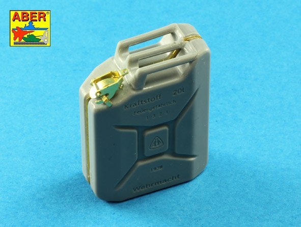 Aber 16158A German WW II 20L Jerry Can closings &amp;amp; 200L fuel drum covers (choice A) 1/16 – Bild 10