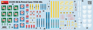 MiniArt 35595 OIL &amp;amp; PETROL CANS 1930-40s 1/35 – immagine 16