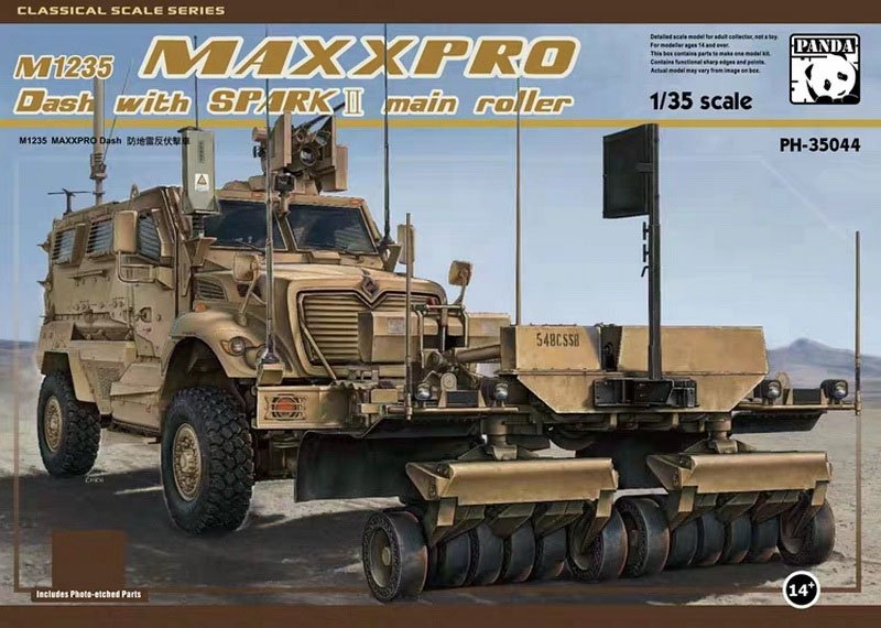 Voyager Model PE351105 Modern US Army Spark II Mine Roller Upgrade Set For PANDA HOBBY 1/35 – imagen 9