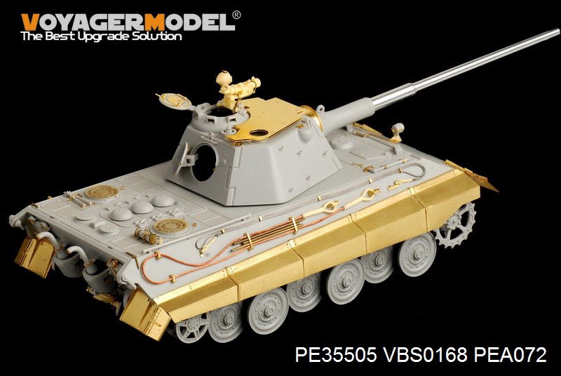 Voyager Model PE35505 WWII German E-50 Tank for TRUMPETER 01536 1/35 – imagen 11