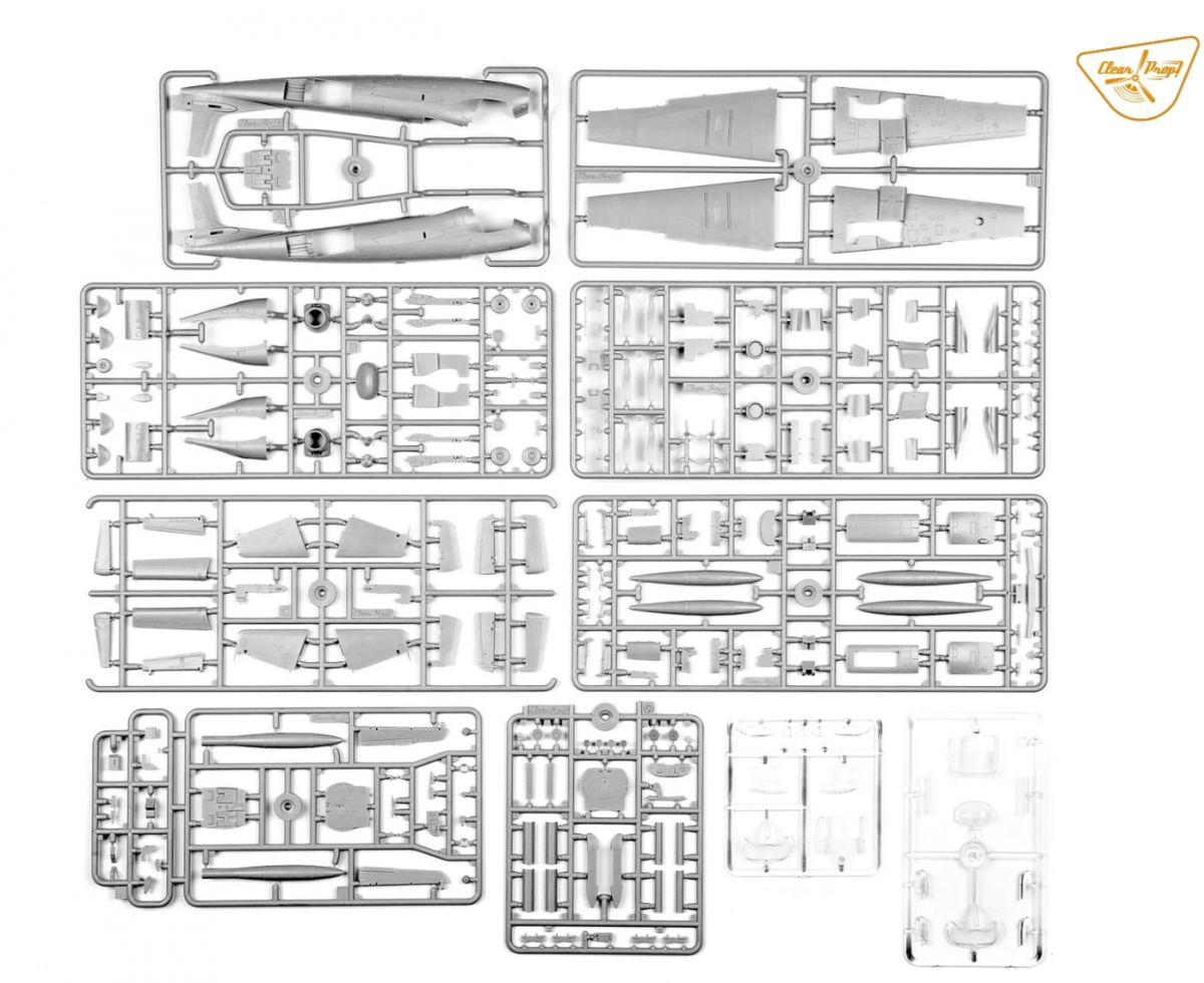 Clear Prop! CP72038 OV-1B Mohawk &amp;quot;Pilot School&amp;quot; ADVANCED KIT 1/72 – imagen 10