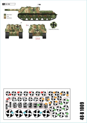 Star Decals 48-B1009 Finland WW2 # 1. KV-1E and ISU-152 heavy tanks 1/48 – imagen 2