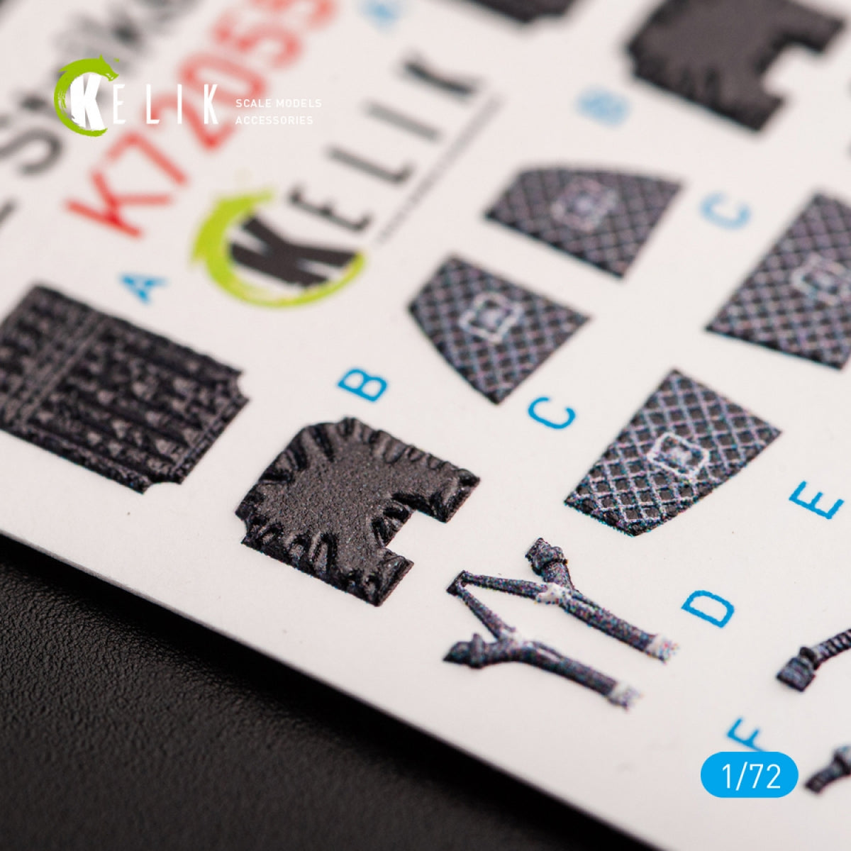 KELIK K72055 F-15E STRIKE EAGLE - INTERIOR 3D DECALS FOR REVELL KIT 1/72 – imagen 9