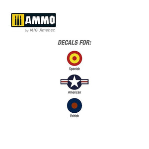 MUNITIONS du Mig Jimenez 8505 Harrier AV-8S MATADOR versions espagnole, américaine, britannique 1/48 – image 2