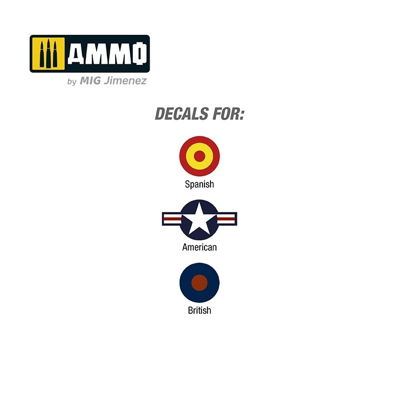 MUNITIONS du Mig Jimenez 8505 Harrier AV-8S MATADOR versions espagnole, américaine, britannique 1/48 – image 2