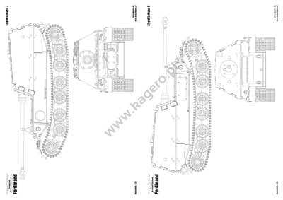 Kagero 7121 The Panzerjäger Tiger(P) (Sd.Kfz. 184) Ferdinand EN/PL – imagen 2