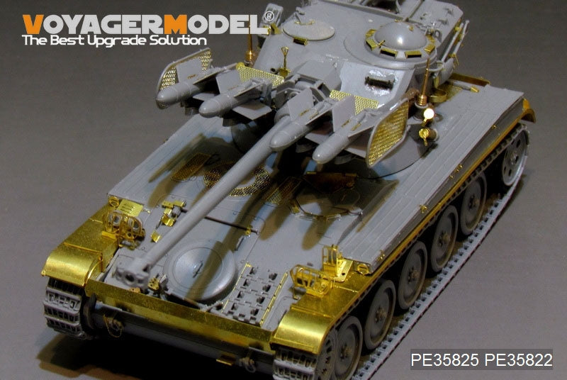 Voyager Model PE35825 Modern French AMX-13/75 w/SS-11 ATGM light tank basic (smoke discharger, Atenna base Include）For TAKOM 2038 1/35 – immagine 7