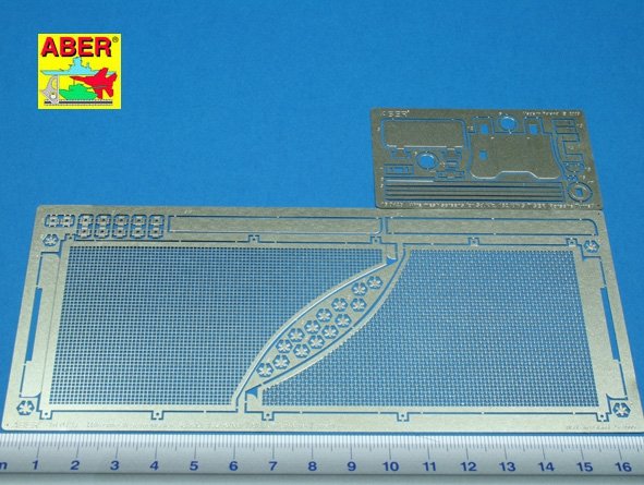 Aber 16042 Tiger II Porsche Vol.8 - Anti Mine Mesh plus quelques pièces supplémentaires (1/16) – image 2