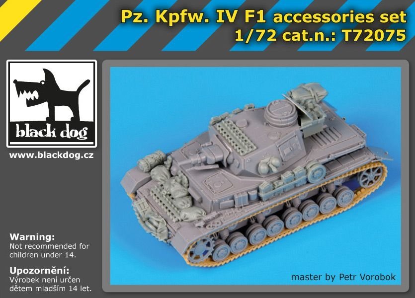 Black Dog T72075 Pz. Kpfw IV F1 for Dragon 1/72 – imagen 5