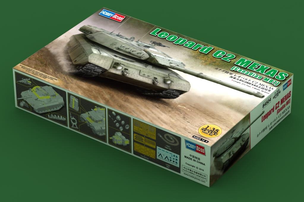 Hobby Boss 84504 Leopard C2 MEXAS (Chasseur de combat principal canadien) (1/35) – image 2
