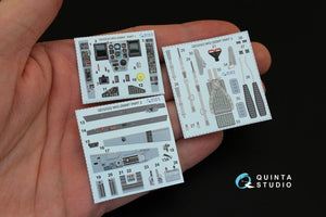 Quinta Studio QD32022 MiG-29SMT 3D-Printed &amp;amp; coloured Interior on decal paper (for Trumpeter kit) 1/32 – imagen 3