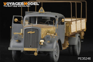 Voyager Model PE35246 WWII German Opel Blitz 3t. 4x2 Cargo Truck /Shallow Cargo Bay (For TAMIYA 35291) 1/35 – immagine 3