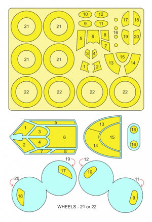 Omask 54071 I-16 type 5 mask (for Zvezda) 1/48 – imagen 2