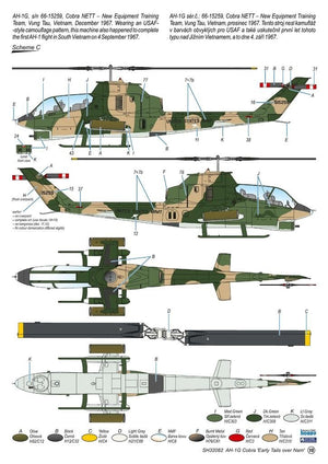 Special Hobby 32082 AH-1G Cobra ‘Early Tails over Vietnam’ Hi-Tech Kit 1/32 – immagine 5