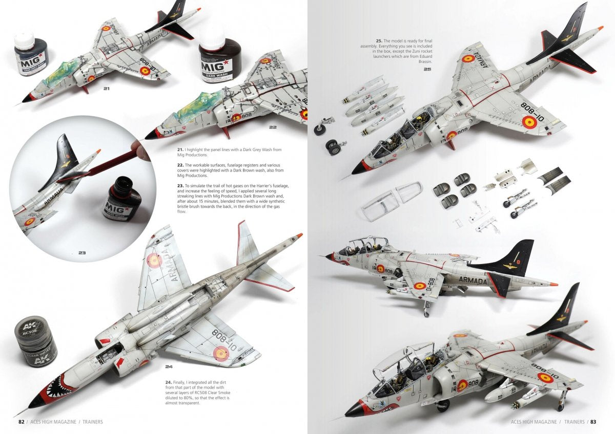 AK-Interactive AK2937 ACES HIGH 18: TRAINERS (English) – zdjęcie 2