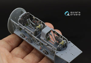 Quinta Studio QD32102 T-6G 3D-Printed coloured Interior on decal paper (Kitty Hawk) 1/32 – zdjęcie 11