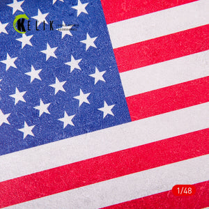 KELIK KS48032 USA Flag - Acrylic 3 mm (410 x 270 mm) (410 g) 1/48 – zdjęcie 2