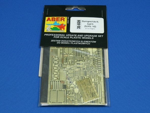 Aber 35039 Sturmgeschutz III Ausf A (DRA) 1/35 – immagine 3