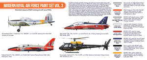 Hataka HTK-CS70 ORANGE LINE – Modern Royal Air Force paint set vol. 3 8x17ml – imagen 3