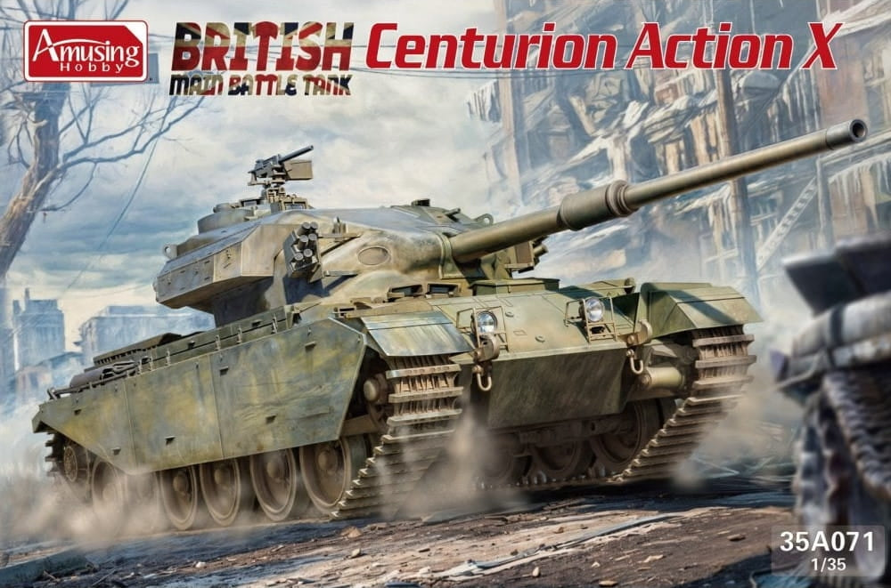Amusing Hobby 35A071 British Main Battle Tank Centurion Action X 1/35