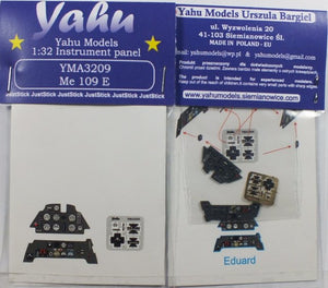 Yahu YMA3209	Me 109 E (Eduard) 1/32