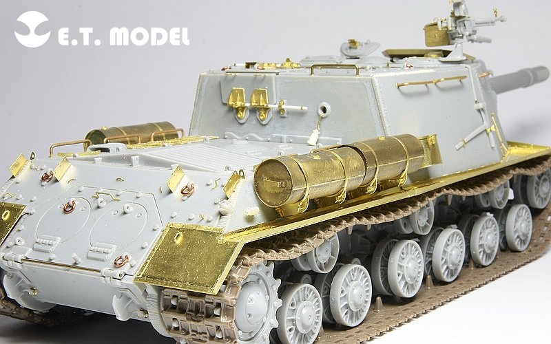 E.T. Model E35-018 WWII Soviet JSU-152/JSU-122 Basic (For DRAGON Kit) 1/35 – zdjęcie 5