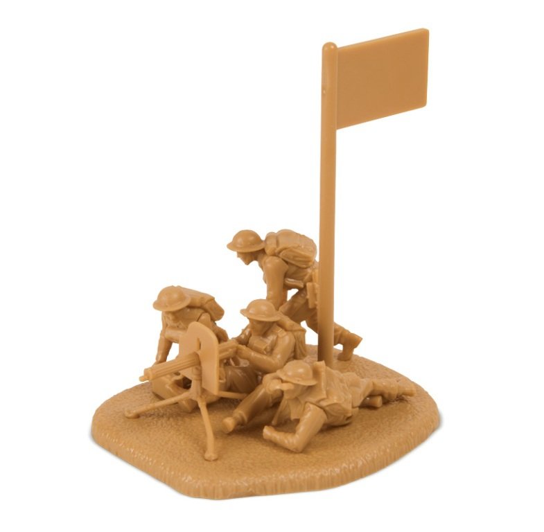 Zvezda 6167 British Machinegun With Crew 1939-1942 1/72 – imagen 3