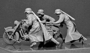 Master Box 35178 German Motorcyclists WWII – Bild 3
