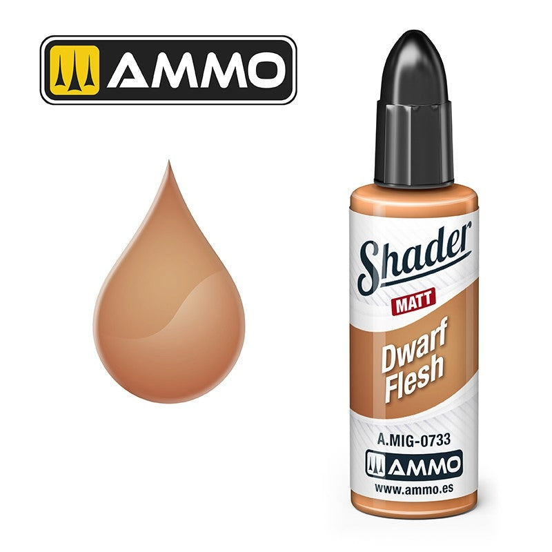 Munitions de Mig Jimenez A.MIG 0733 Dwarf Flesh Shader Matt
