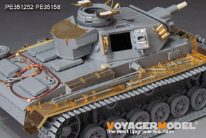 Voyager Model PE351252 WWII German Pz.KPfw.III Ausf.N early version upgrade set basic For TAKOM 8011 1/35 – imagen 9