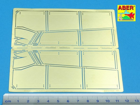 Aber 35A041 Osłony boczne do Jagdtiger 1/35 – Bild 2