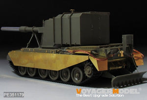 Kit de mise à niveau Voyager Model PE351179 pour char lourd britannique moderne FV 4005 II (pour AFV AF35405) à l&amp;#39;échelle 1/35 – image 4