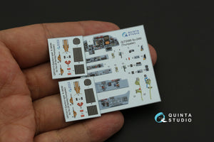 Quinta Studio QD72088 Su-24M 3D-Printed &amp;amp; coloured Interior on decal paper (Trumpeter) 1/72 – imagen 4