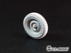 E.T. Model ER35-044 WWII U.S. Willys MB Jeep Weighted Road Wheels 1/35 – imagen 3