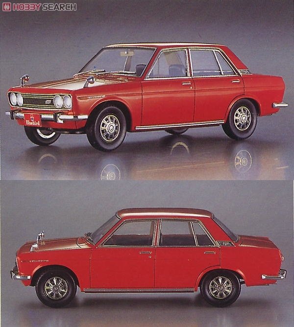 Hasegawa HC8 Nissan Bluebird 1600 SSS P510WTK 1969 1/24 – imagen 3
