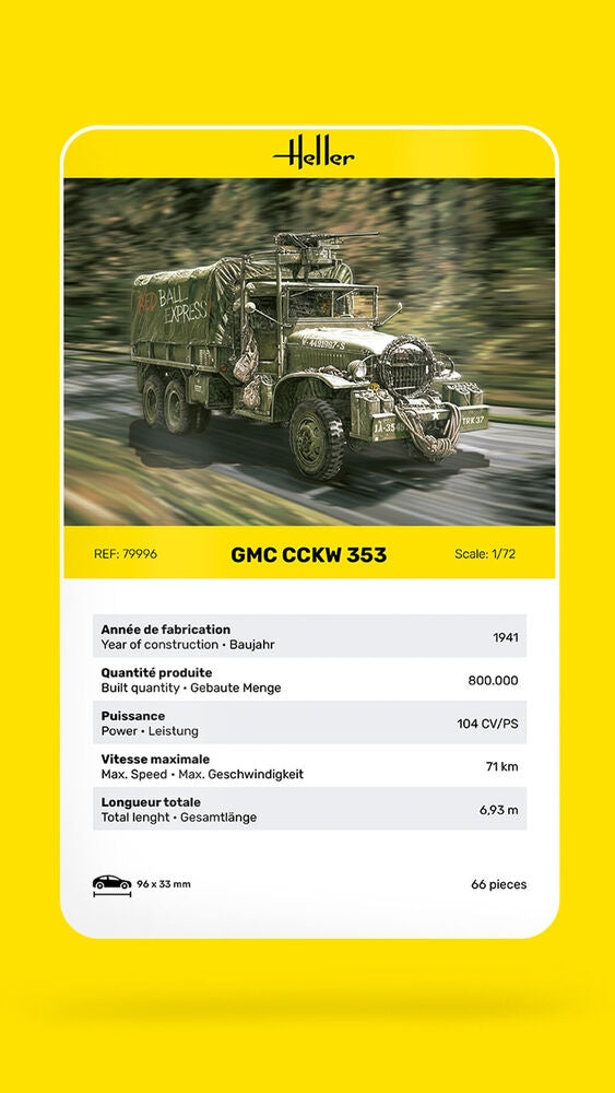 Heller 79996 GMC CCKW 353 1/72 – immagine 2