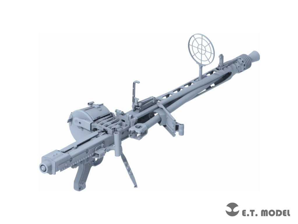 E.T. Model P06-001 WWII German Mg42 Machine Gun &amp;amp; Ammo Box (3D Printed) 1/6 – immagine 5